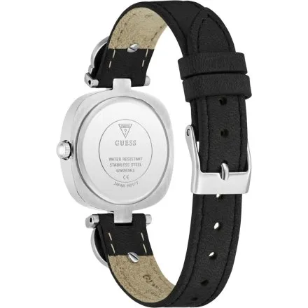 Guess Gabby zegarek damski srebrny na pasku GW0938L1