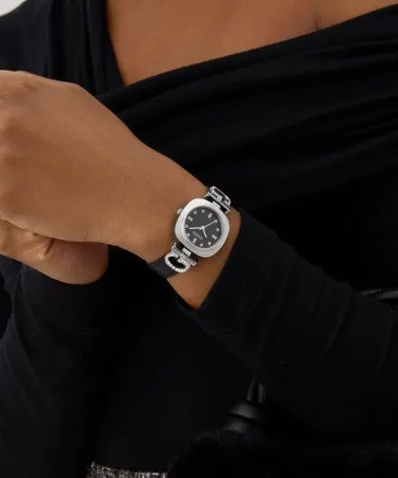 Guess Gabby zegarek damski srebrny na pasku GW0938L1