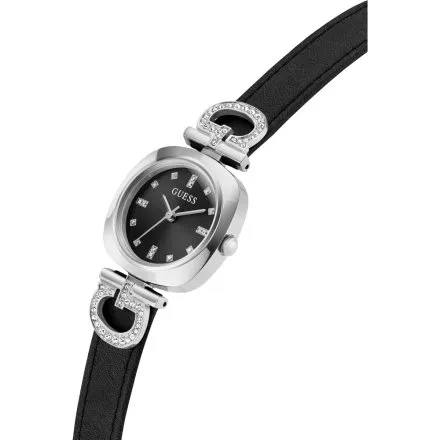 Guess Gabby zegarek damski srebrny na pasku GW0938L1