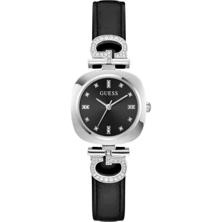 Guess Gabby zegarek damski srebrny na pasku GW0938L1