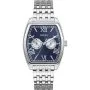 Guess Gabriel zegarek męski srebrny z granatową tarczą GW0975G1