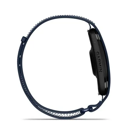 Granatowa opaska Garmin CIRQA Smart Band Captain blue S-M 010-04675-13