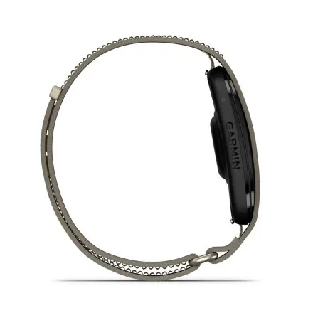 Beżowa opaska Garmin CIRQA Smart Band French grey L-XL 010-04675-01