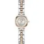 Guess Leena zegarek damski różowozłoty ze srebrną tarczą na bransolecie GW0994L5