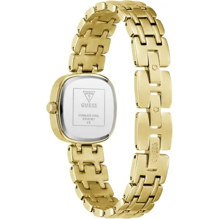 Guess Hazel złoty zegarek damski na bransolecie kryształki GW1018L2