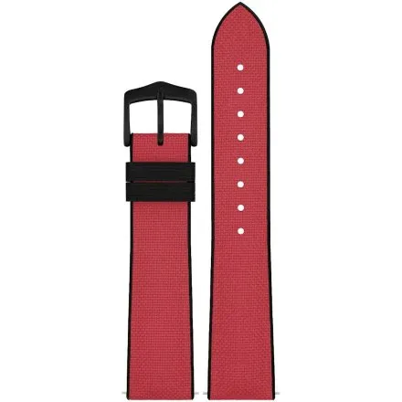 Bordowy pasek do zegarka 22 mm HIRSCH Arne 0925090060-5-22 (L)