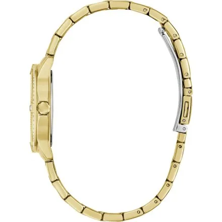 Guess Colette złoty zegarek damski na bransolecie kryształki GW1027L2