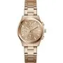 Guess Birdie zegarek damski różowozłoty na bransolecie multidata GW1031L4