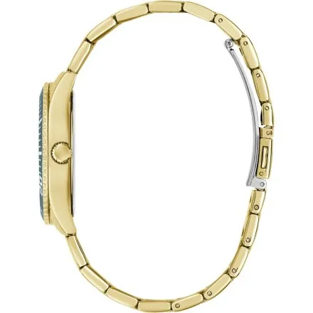 Guess Mariana Zegarek damski złoty z błyszczącą tarczą GW1035L2