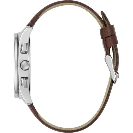 Guess Palmer zegarek męski na pasku zielona tarcza multidata GW1049G1