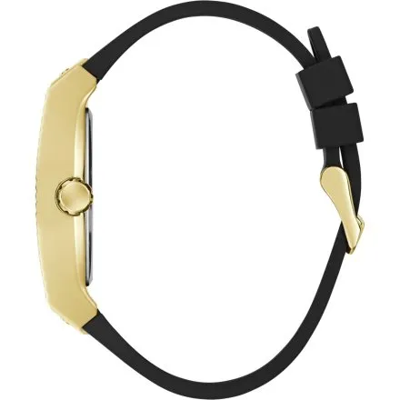 Guess Phoenix zegarek męski złoty na pasku błyszczący GW1066G2