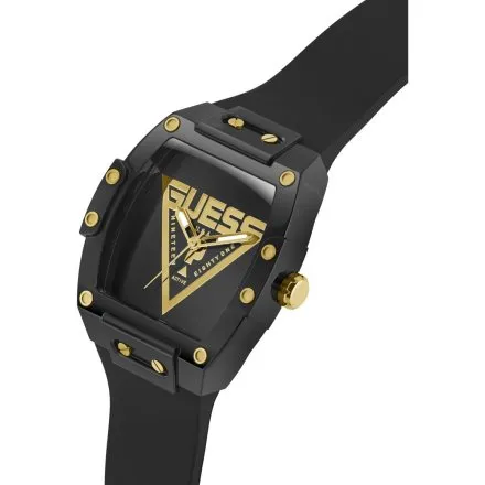 Guess Phoenix zegarek męski czarny na pasku masywny GW1072G2