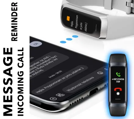 Smartwatch Rubicon RNCF05 różowozłoty SMARUB420 opaska AMOLED