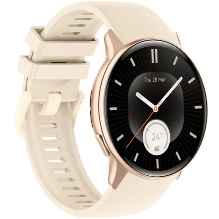Rubicon RNCF51 różowozłoty smartwatch Amoled z funkcją rozmowy SMARUB400