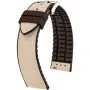 Beżowy pasek do zegarka 22 mm HIRSCH Arne 0921090090-2-22 (L)