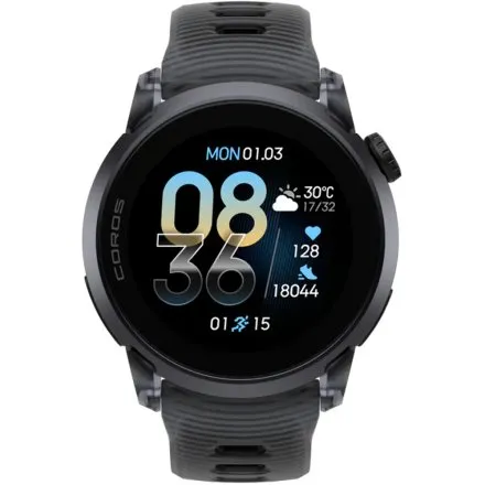 COROS Pace 4 Crystal Black Czarny ultralekki smartwatch sportowy AMOLED GPS WPACE4-CRY.BLK