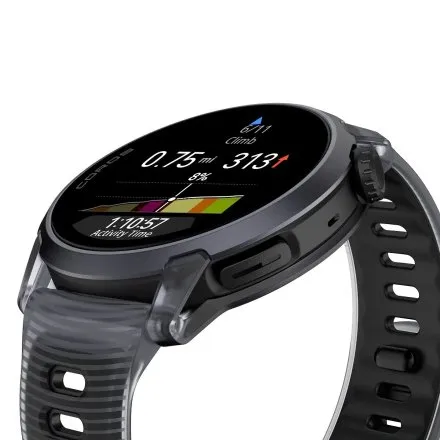 COROS Pace 4 Crystal Black Czarny ultralekki smartwatch sportowy AMOLED GPS WPACE4-CRY.BLK