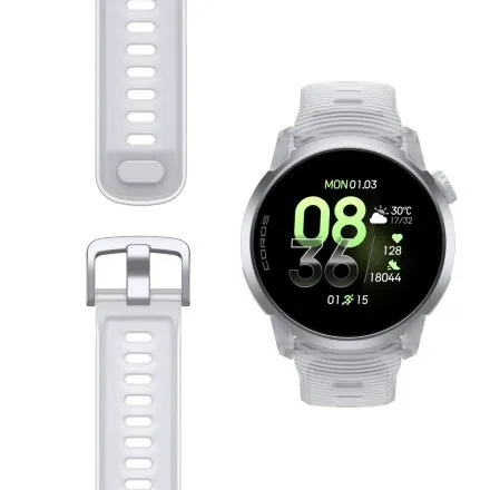 COROS Pace 4 Cloud White Aluminium biały ultralekki smartwatch AMOLED GPS WPACE4-CLD.WHT
