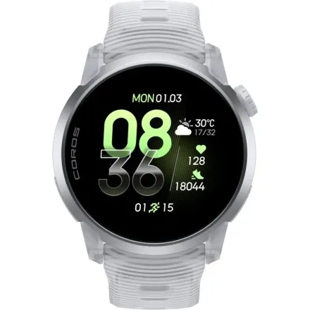 COROS Pace 4 Cloud White Aluminium biały ultralekki smartwatch AMOLED GPS WPACE4-CLD.WHT
