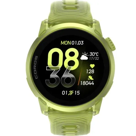COROS Pace 4 Neon Yellow Aluminium żółty ultralekki smartwatch AMOLED GPS WPACE4-ALU.YEL