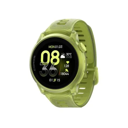 COROS Pace 4 Neon Yellow Aluminium żółty ultralekki smartwatch AMOLED GPS WPACE4-ALU.YEL