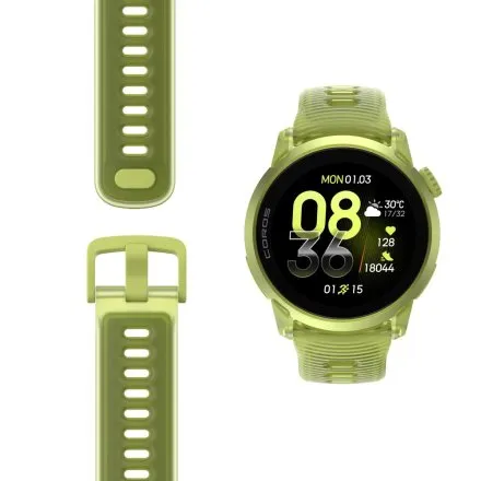 COROS Pace 4 Neon Yellow Aluminium żółty ultralekki smartwatch AMOLED GPS WPACE4-ALU.YEL