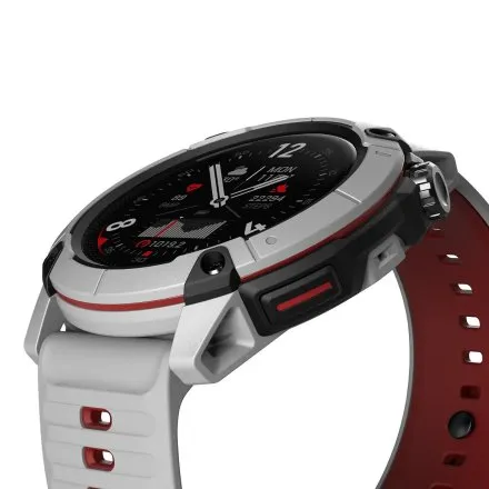 Coros Nomad Ash szaro-czerwony smartwatch z GPS