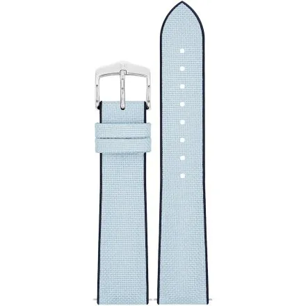 Niebieski pasek do zegarka 22 mm HIRSCH Arne 0928090082-2-22 (L)