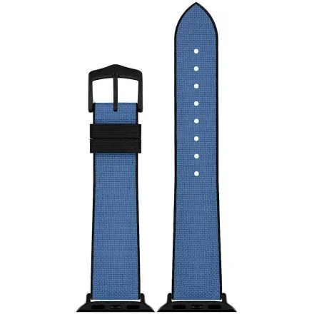 Niebiesko-czarny Pasek Hirsch Apple Watch 22 mm HIRSCH Arne do Smartwatcha Apple Watch 0925090080AD-2-22