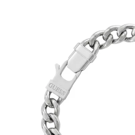 Guess LO Studio srebrna bransoletka męska łańcuch JUMB06104JW