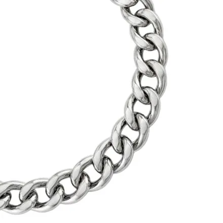 Guess LO Studio srebrna bransoletka męska łańcuch JUMB06104JW