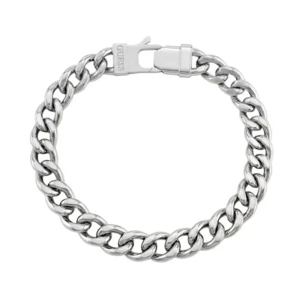 Guess LO Studio srebrna bransoletka męska łańcuch JUMB06104JW