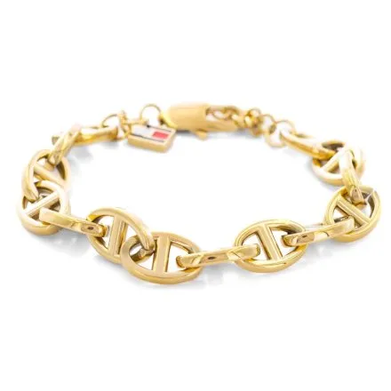 Tommy Hilfiger Marina bransoletka damska złota łańcuch 2781018 