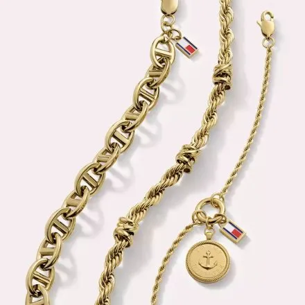 Tommy Hilfiger Charms bransoletka damska złota 2781026 