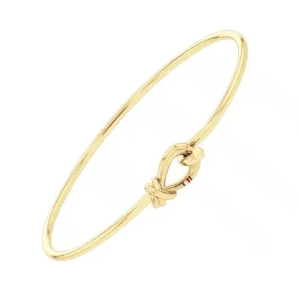 Tommy Hilfiger Charms bransoletka damska złota sztywna bangle 2781028 