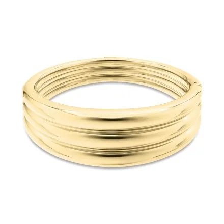 Tommy Hilfiger Puffy bransoletka damska złota sztywna bangle 2781069