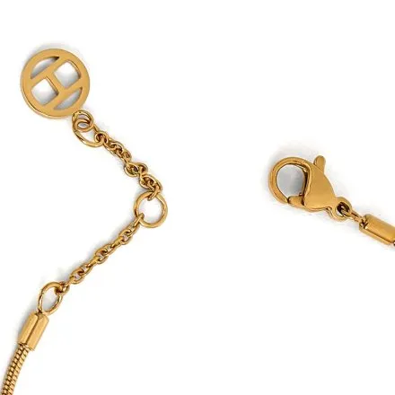 Tommy Hilfiger Holiday Beads bransoletka damska złota z kryształową kulką 2781077