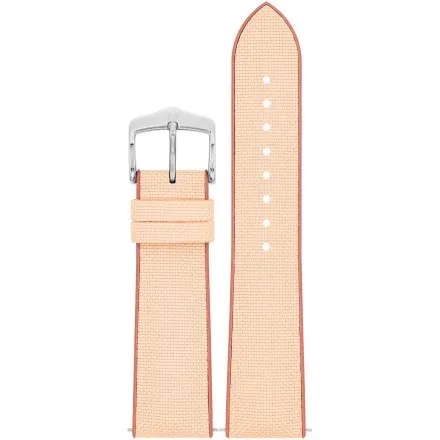 Różowy pasek do zegarka 18 mm HIRSCH Arne 0922390122-2-18 (M)