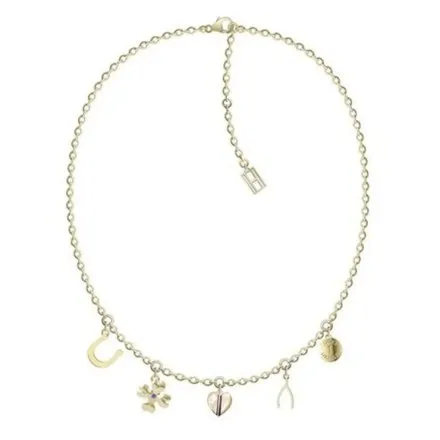 Tommy Hilfiger Lucky Charms naszyjnik damski złoty z zawieszkami 2781084