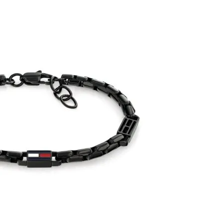 Tommy Hilfiger bransoletka męska czarna 2790676