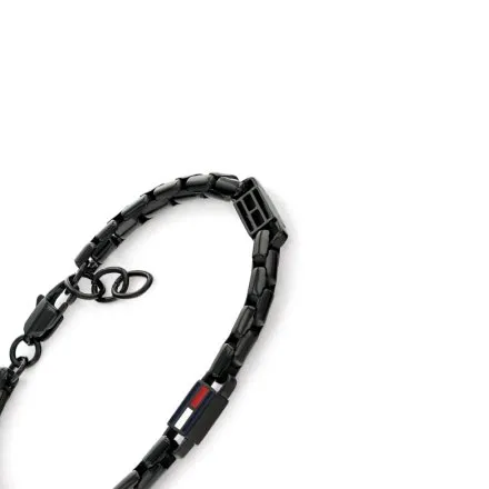 Tommy Hilfiger bransoletka męska czarna 2790676