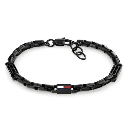 Tommy Hilfiger bransoletka męska czarna 2790676
