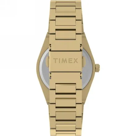 Timex Q Marbella TW2Y82000 damski zegarek na złotej bransolecie