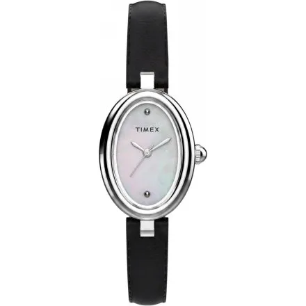 Timex Cavatina Luxe TW2Y86400 damski zegarek z perłową tarczą