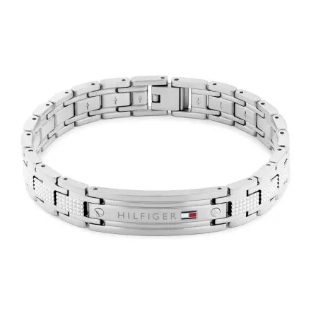 Tommy Hilfiger Oxford bransoletka męska srebrna 2790731