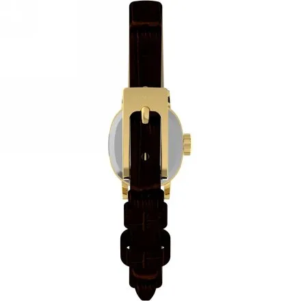 Timex Cavatina Mini TW2Y87700 damski zegarek ze złotą tarczą
