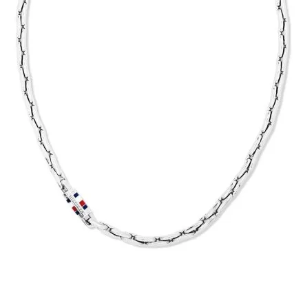Tommy Hilfiger naszyjnik męski srebrny magnetyczna klamra 2790745