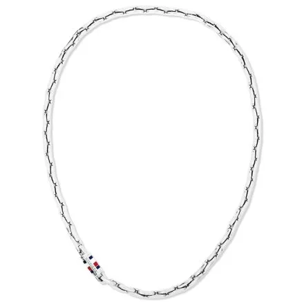 Tommy Hilfiger naszyjnik męski srebrny magnetyczna klamra 2790745