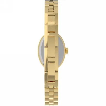 Timex Cavatina TW2Y90100 damski zegarek na złotej bransolecie
