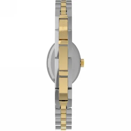 Timex Cavatina TW2Y90200 damski zegarek na srebrno-złotej bransolecie